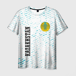 Футболка мужская KAZAKHSTAN КАЗАХСТАН, цвет: 3D-принт