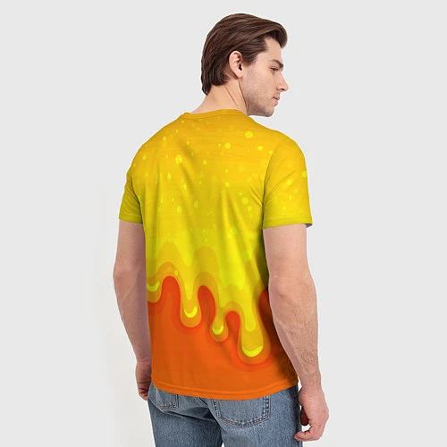 Мужская футболка Fall Guys CRASH / 3D-принт – фото 4