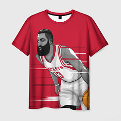 Мужская футболка James Harden Houston Rockets