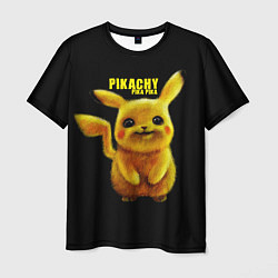 Мужская футболка Pikachu Pika Pika