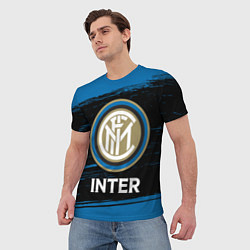 Футболка мужская INTER Интер, цвет: 3D-принт — фото 2