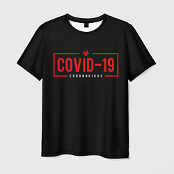 Мужская футболка COVID-19