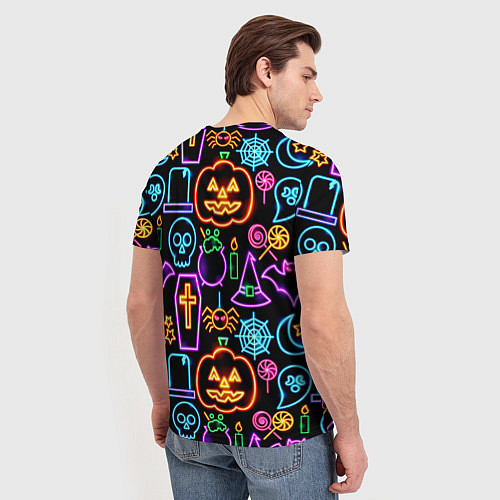 Мужская футболка Halloween / 3D-принт – фото 4