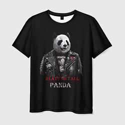 Мужская футболка Metall Panda