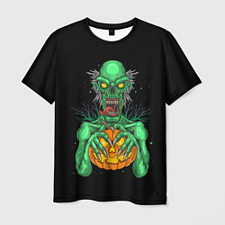 Футболка мужская Halloween Zombie, цвет: 3D-принт