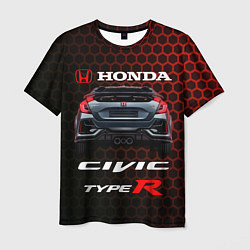 Футболка мужская Honda Civic Type R, цвет: 3D-принт