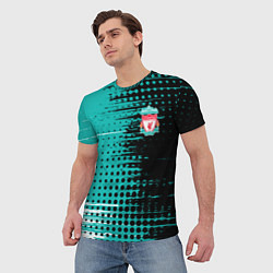 Футболка мужская Liverpool Ливерпуль, цвет: 3D-принт — фото 2