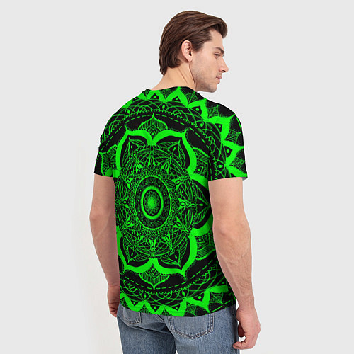 Мужская футболка Mandala / 3D-принт – фото 4