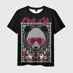 Мужская футболка Розовая жизнь