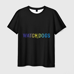 Мужская футболка Watch Dogs Text