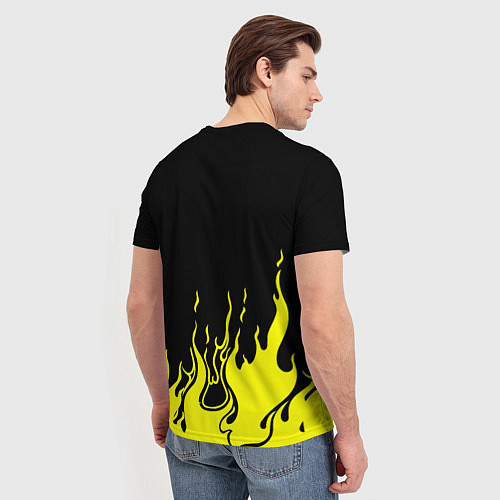 Мужская футболка CYBERPUNK 2077 / 3D-принт – фото 4