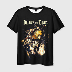 Мужская футболка Атака на титанов