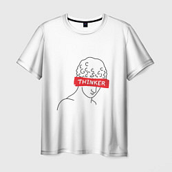 Мужская футболка Thinker
