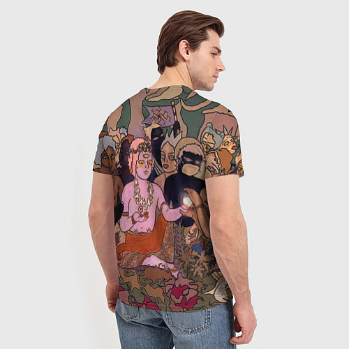 Мужская футболка BRING ME THE HORIZON ART / 3D-принт – фото 4