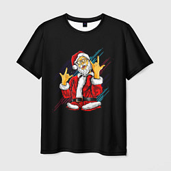 Мужская футболка Crazy Santa