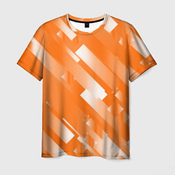 Мужская футболка Оранжевый градиент
