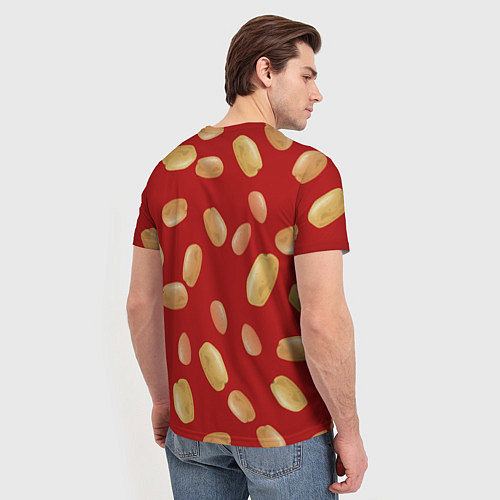 Мужская футболка Картошка / 3D-принт – фото 4