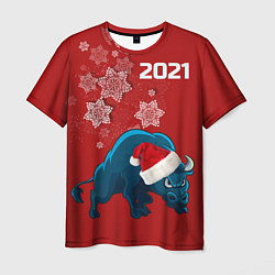 Мужская футболка Бык 2021