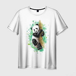 Мужская футболка Панда