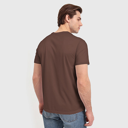 Мужская футболка Индеец в волчьей шкуре / 3D-принт – фото 4