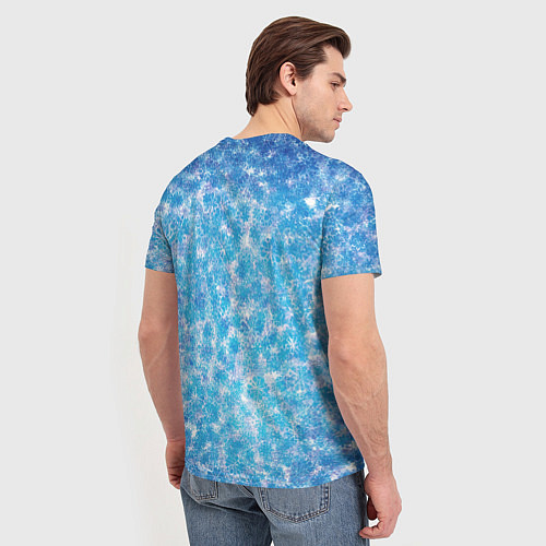Мужская футболка Изморозь / 3D-принт – фото 4