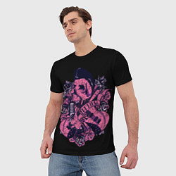 Футболка мужская Король рок н ролла, цвет: 3D-принт — фото 2