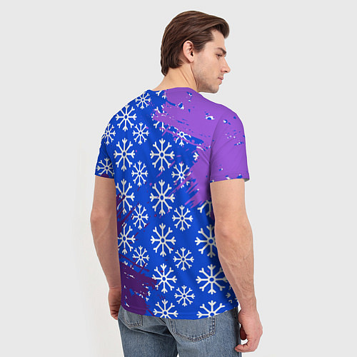 Мужская футболка BRAWL STARS LOU / 3D-принт – фото 4