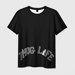 Мужская футболка Thug Life Tatto OG 90s black