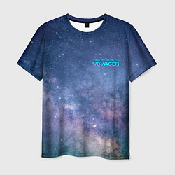 Мужская футболка Услышь мой вой уже, это Voyager