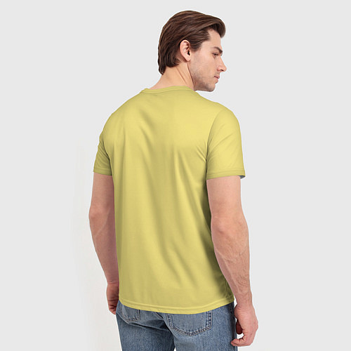 Мужская футболка Сердечки в лимонаде / 3D-принт – фото 4