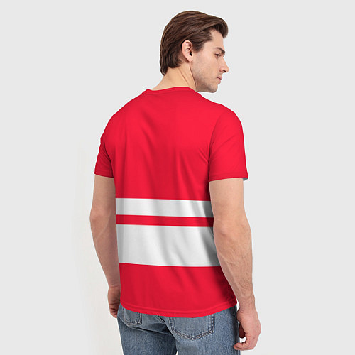 Мужская футболка AJAX AMSTERDAM / 3D-принт – фото 4