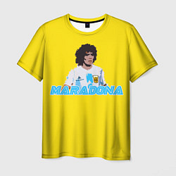Футболка мужская Диего Марадона, цвет: 3D-принт