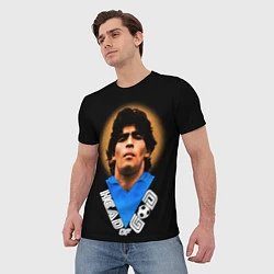 Футболка мужская Diego Maradona, цвет: 3D-принт — фото 2