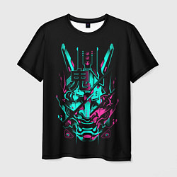 Мужская футболка Cyber Samurai