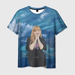 Мужская футболка LISA BLACKPINK