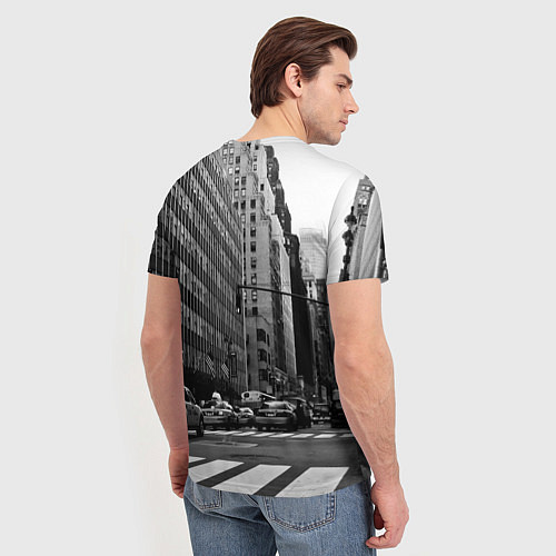 Мужская футболка Among Us по улицам Нью-Йорка / 3D-принт – фото 4