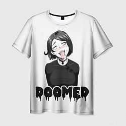 Мужская футболка Doomer girl