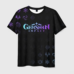 Мужская футболка GENSHIN IMPACT