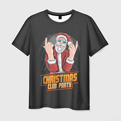 Мужская футболка Christmas Club Party