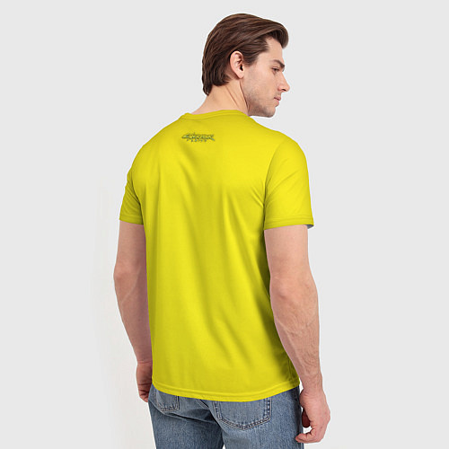 Мужская футболка Киберпанк 2077 / 3D-принт – фото 4
