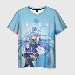 Мужская футболка Aqua