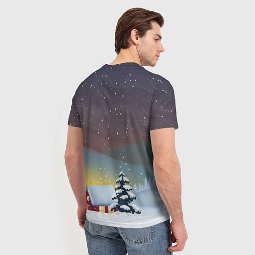 Мужская футболка Бык с подарками 2021 / 3D-принт – фото 4