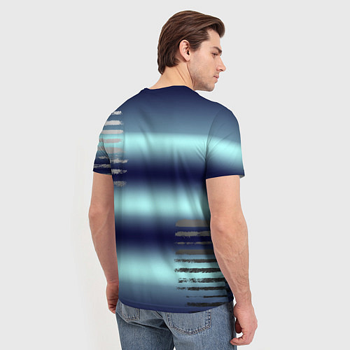 Мужская футболка DETROIT BECOME HUMAN / 3D-принт – фото 4