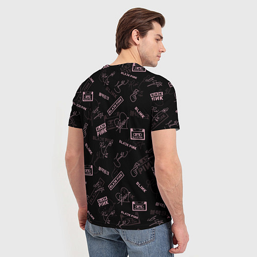 Мужская футболка BLACKPINK / 3D-принт – фото 4