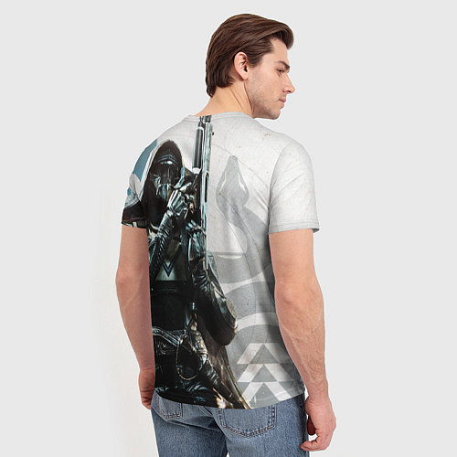 Мужская футболка DESTINY, HUNTER / 3D-принт – фото 4