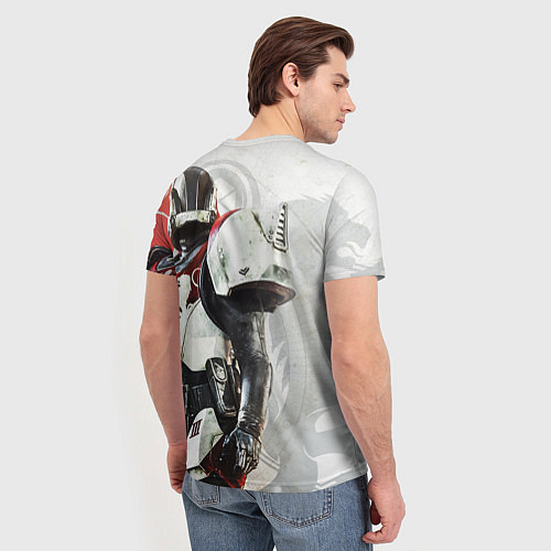 Мужская футболка DESTINY, TITAN / 3D-принт – фото 4