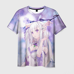 Футболка мужская Эмилия, цвет: 3D-принт