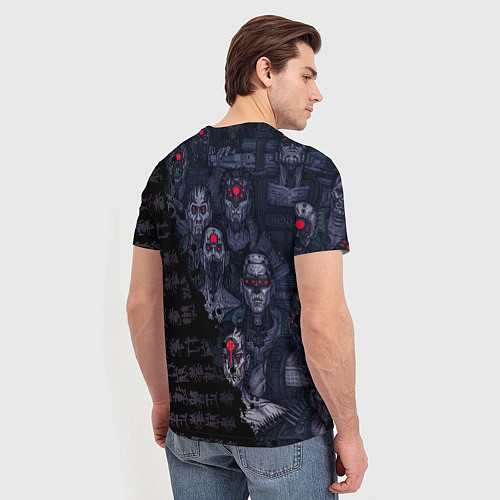 Мужская футболка Cyberpunk 2077 / 3D-принт – фото 4