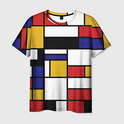 Мужская футболка Color blocking