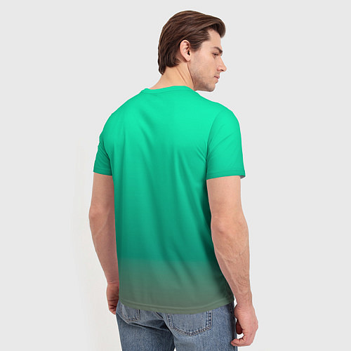 Мужская футболка Сова ловец снов / 3D-принт – фото 4